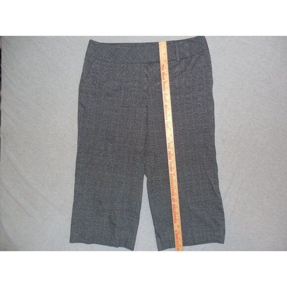 Apt. 9 Ava Stretch Pants Sz 14 Women Capri Plaid Straight Leg - Picture 2 of 7